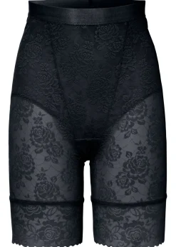 bonprix bonprix Pantalón con efecto moldeador medio Negro