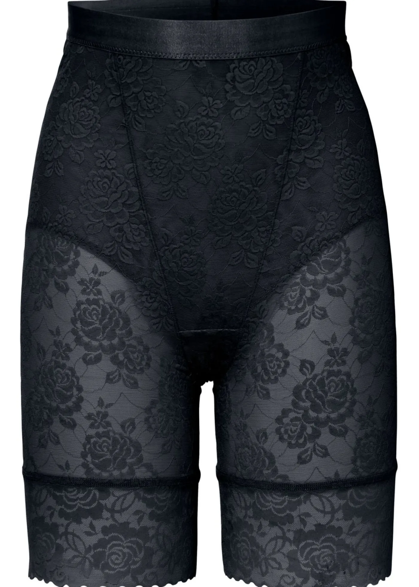 bonprix bonprix Pantalón con efecto moldeador medio Negro