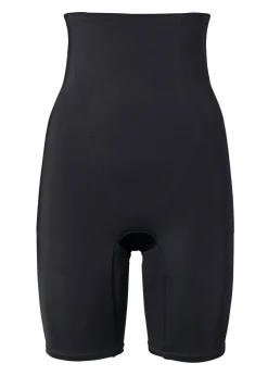bonprix bonprix Pantalón con efecto moldeador medio Negro Discount