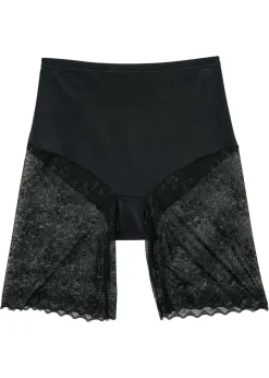 bonprix bonprix Pantalón con efecto moldeador medio Negro Clearance