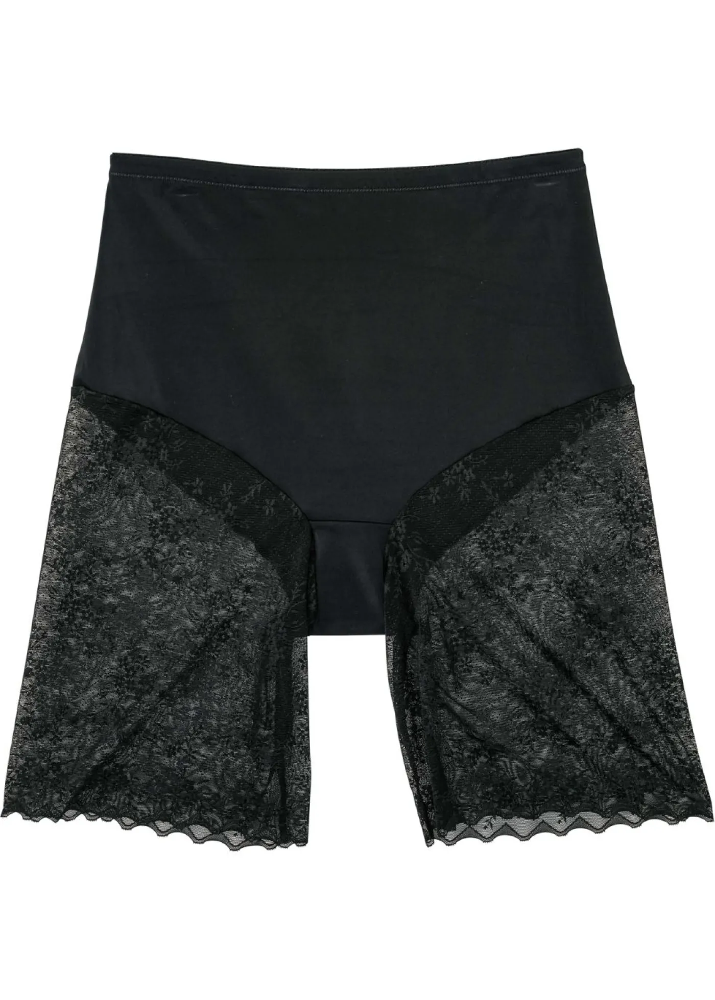 bonprix bonprix Pantalón con efecto moldeador medio Negro Clearance