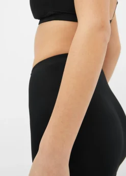 bonprix bonprix Pantalón con efecto moldeador medio Negro Clearance