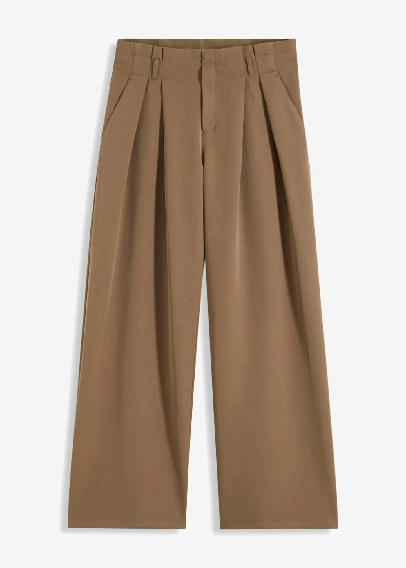 bonprix bonprix Pantalón con pinzas y cinturilla cómoda Oliva New
