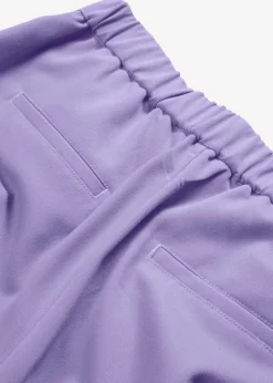 bonprix bonprix Pantalón con pinzas y cinturilla cómoda Violeta claro