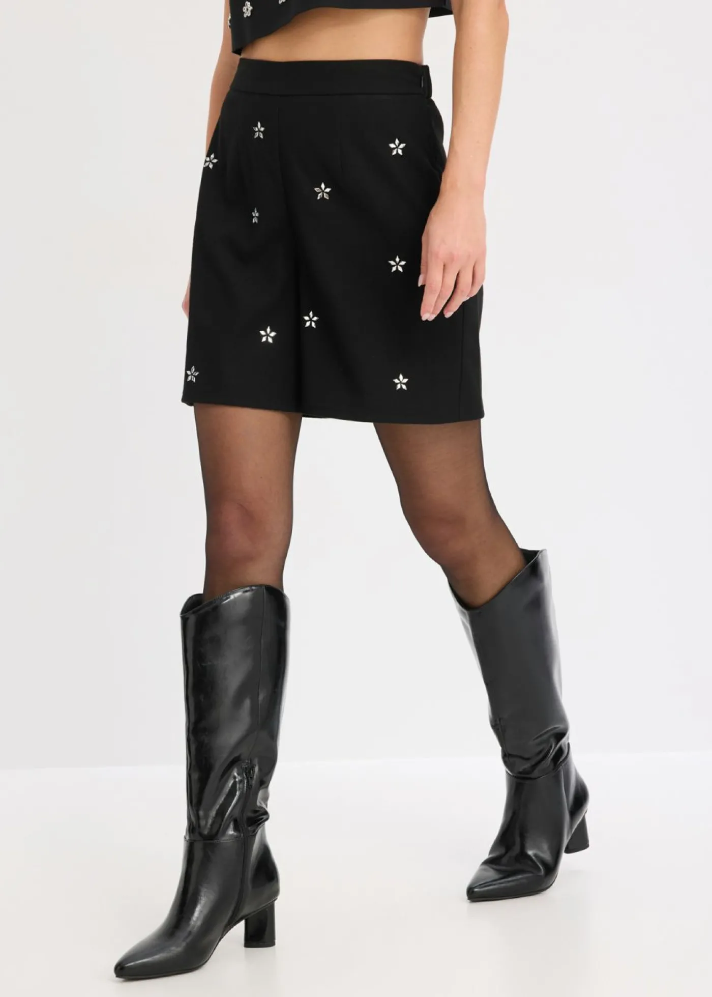 bonprix bonprix Pantalón corto Negro Clearance