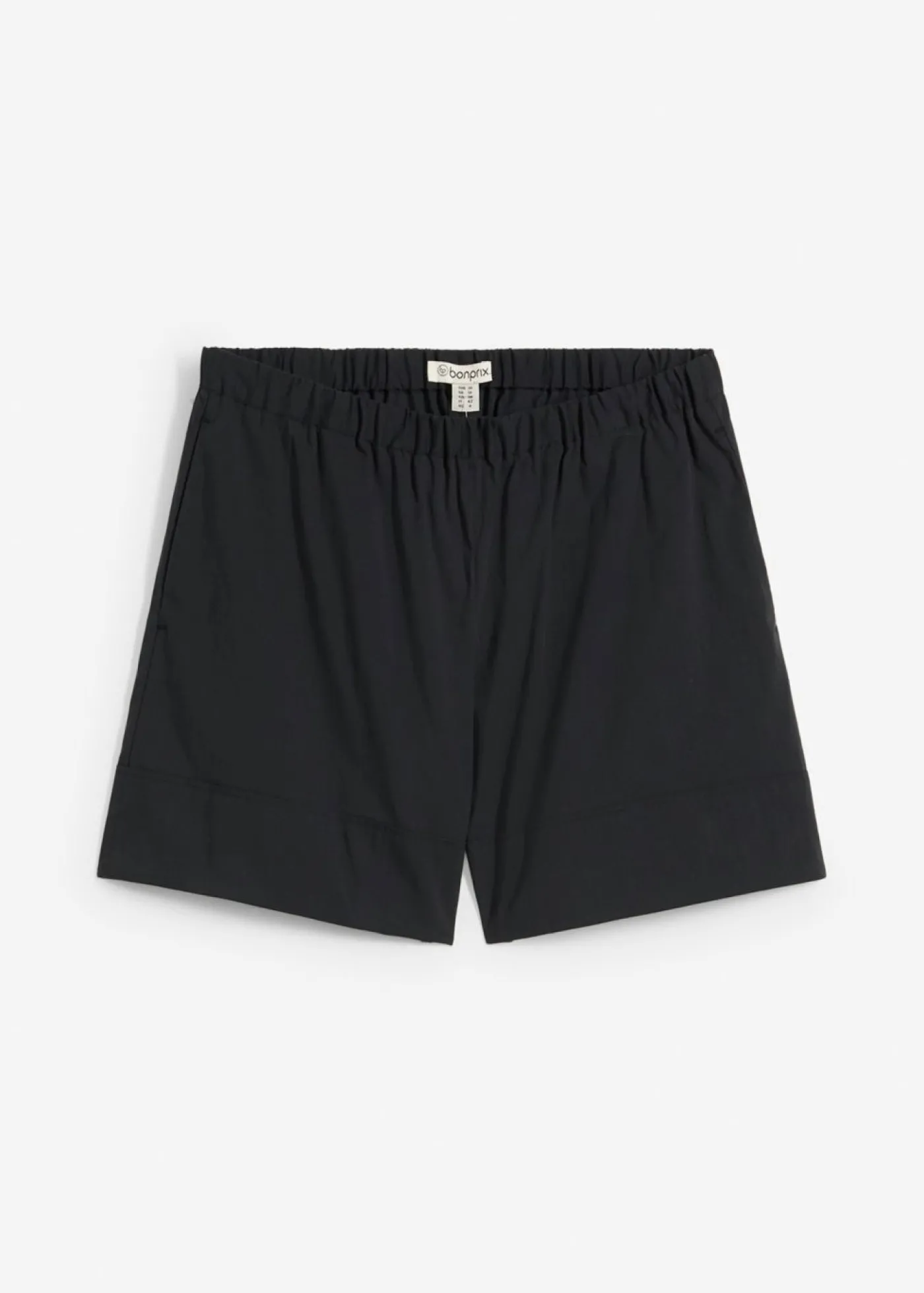 bonprix bonprix Pantalón corto ancho Negro Online