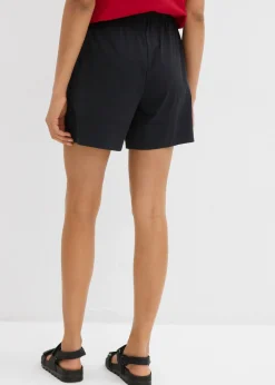 bonprix bonprix Pantalón corto ancho Negro Online