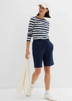 bonprix bonprix Pantalón corto de chándal con bolsillos Hot
