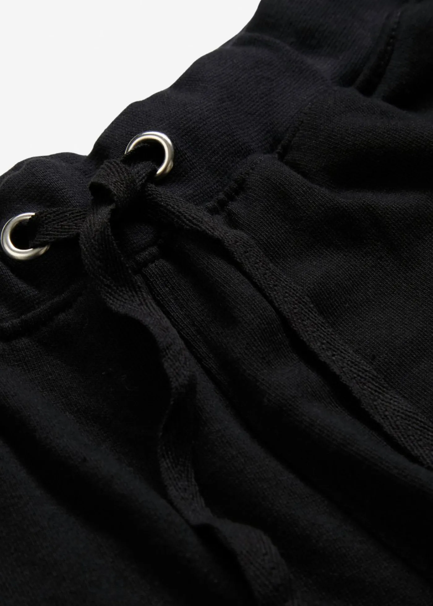 bonprix bonprix Pantalón corto de chándal de algodón puro Negro Online