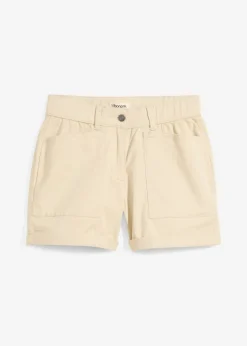 bonprix bonprix Pantalón corto de sarga Arena claro Best