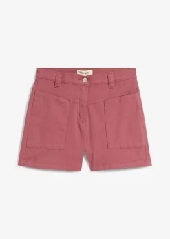 bonprix bonprix Pantalón corto de sarga baya suave New