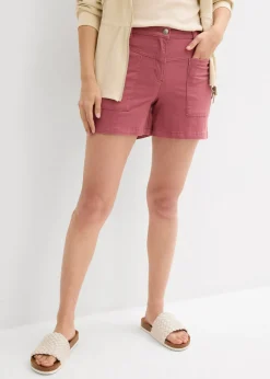 bonprix bonprix Pantalón corto de sarga baya suave New