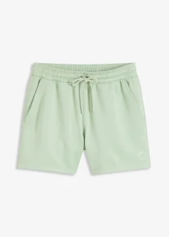 bonprix bonprix Pantalón corto deportivo de secado rápido Verde pastel New