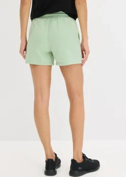 bonprix bonprix Pantalón corto deportivo de secado rápido Verde pastel New