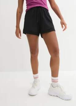 bonprix bonprix Pantalón corto funcional Negro Sale