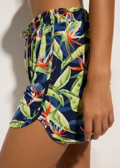 bonprix bonprix Pantalón corto playero Azul marino Sale