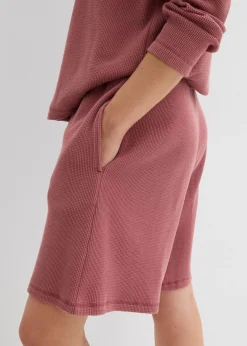 bonprix bonprix Pantalón corto sin cierre de algodón puro baya suave Outlet