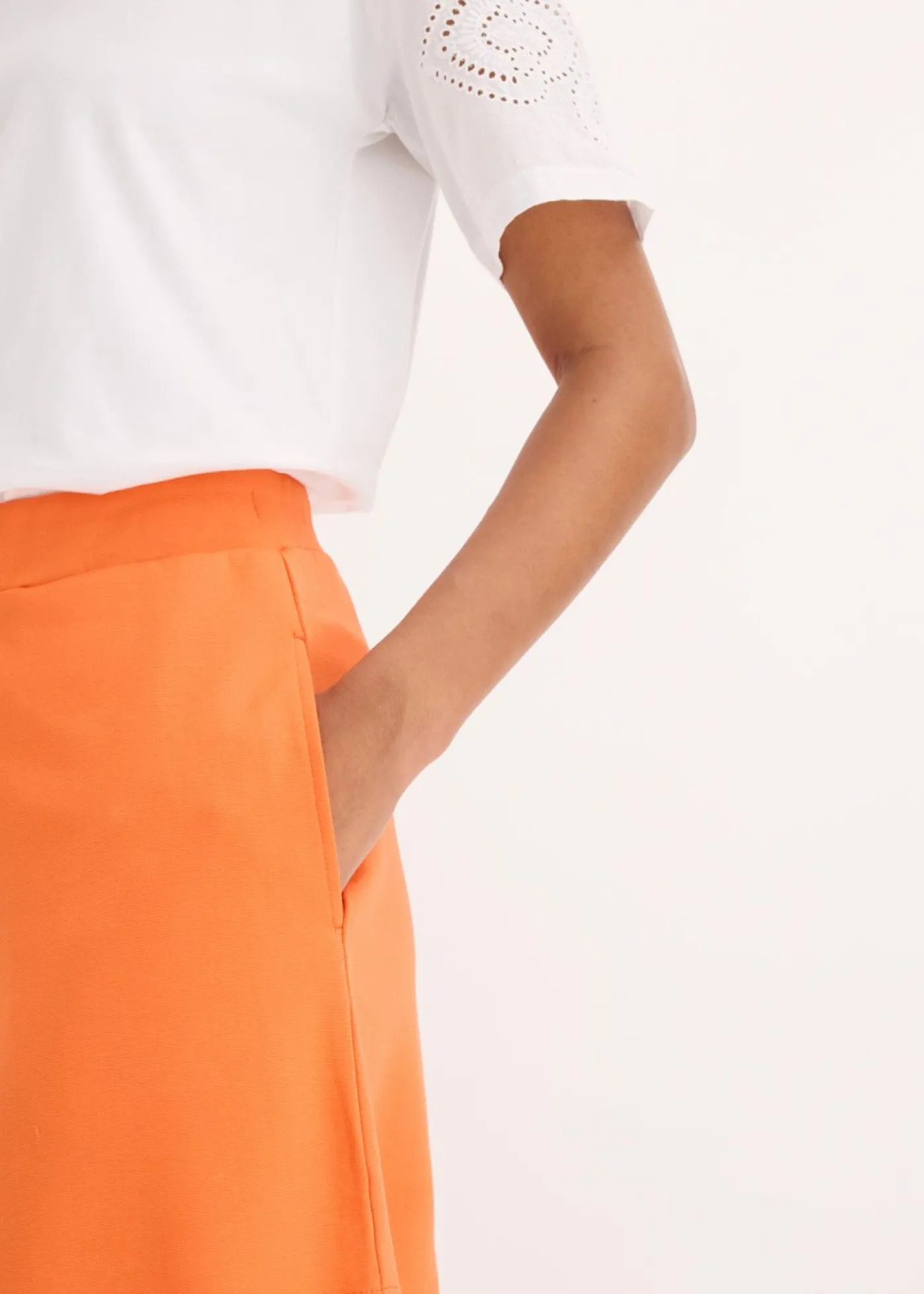 bonprix bonprix Pantalón corto sin cierre de Punto di Roma cómodo mango Clearance