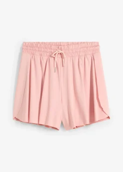 bonprix bonprix Pantalón corto sin cierre con diseño de tenis rosa pastel Clearance