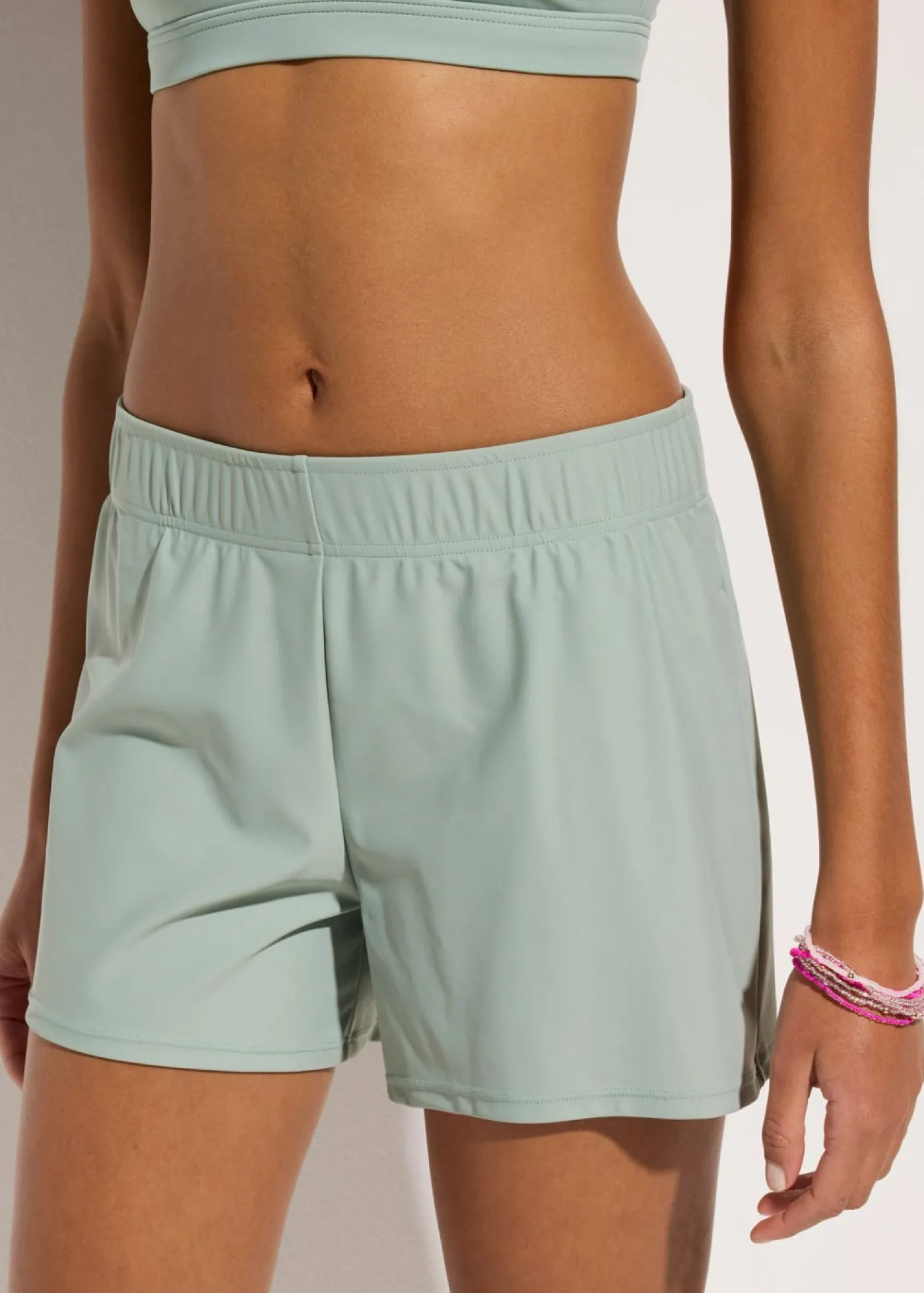 bonprix bonprix Pantalón de bañador con braguita interior Verde Clearance