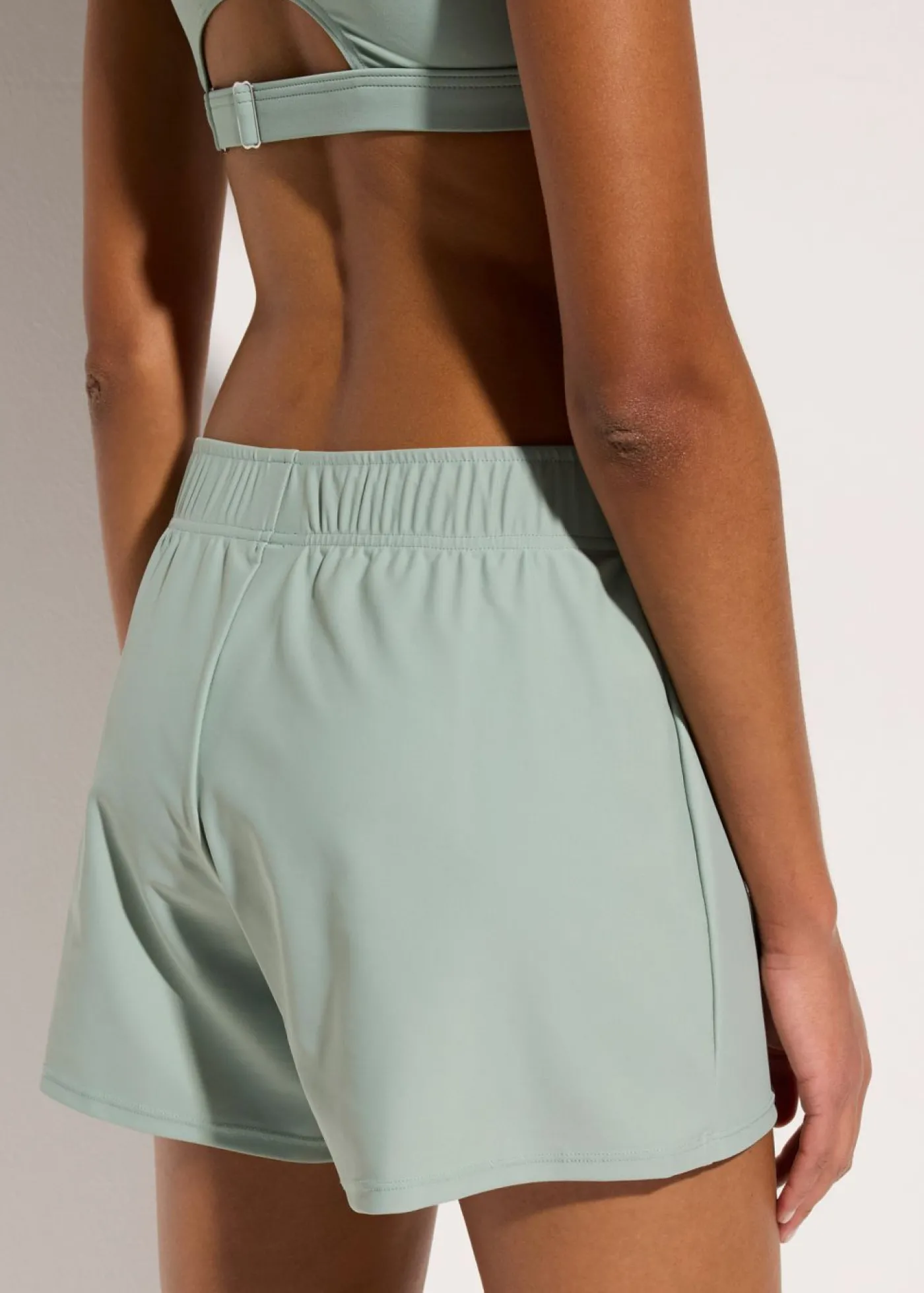 bonprix bonprix Pantalón de bañador con braguita interior Verde Clearance