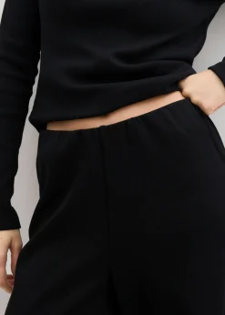 bonprix bonprix Pantalón de canalé Negro New