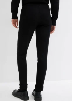 bonprix bonprix Pantalón de chándal ajustado Negro Clearance