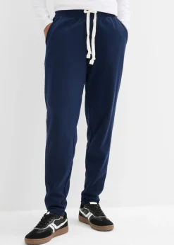 bonprix bonprix Pantalón de chándal con cintura cómoda Azul marino