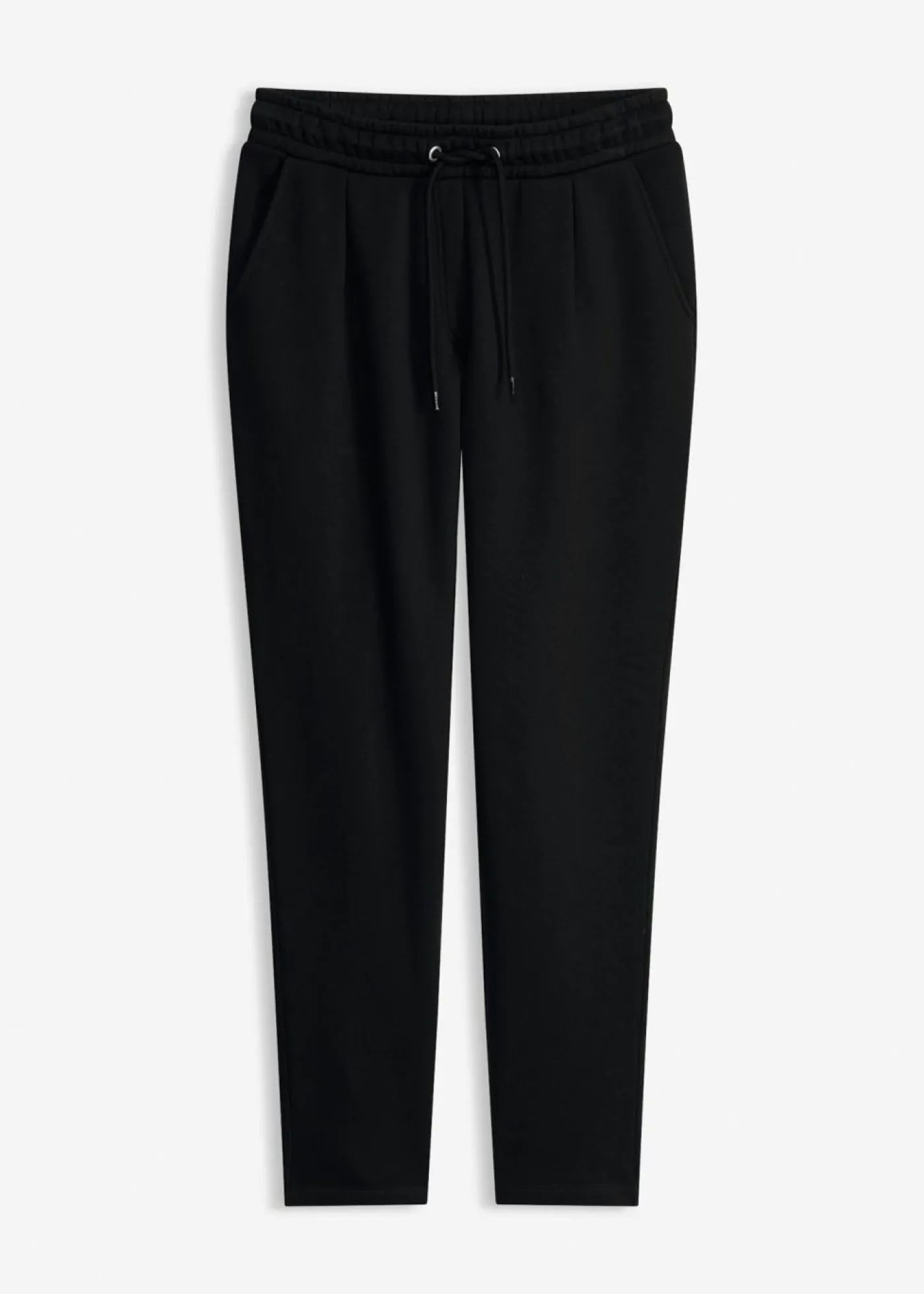 bonprix bonprix Pantalón de chándal con cinturilla elástica Negro Hot