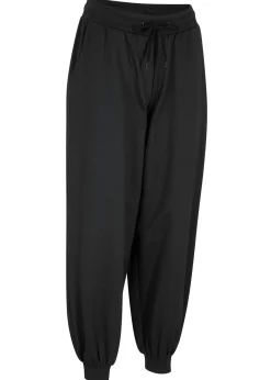 bonprix bonprix Pantalón de chándal con cinturilla elástica Negro New