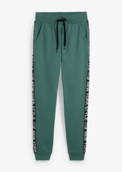 bonprix bonprix Pantalón de chándal con estampado verde mate Best