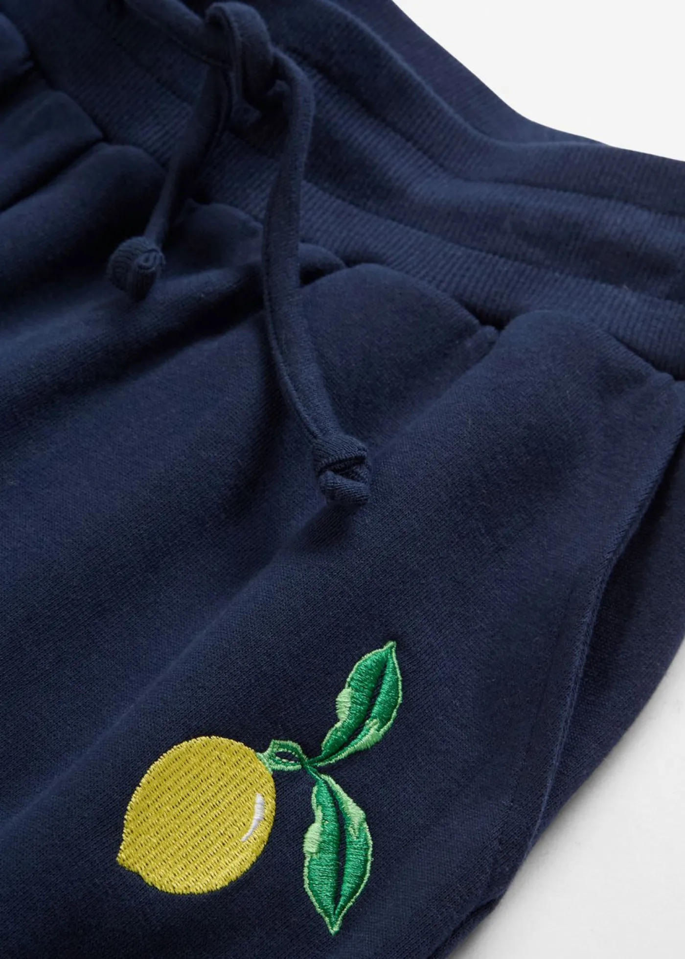 bonprix bonprix Pantalón de chándal de algodón puro Azul marino Online