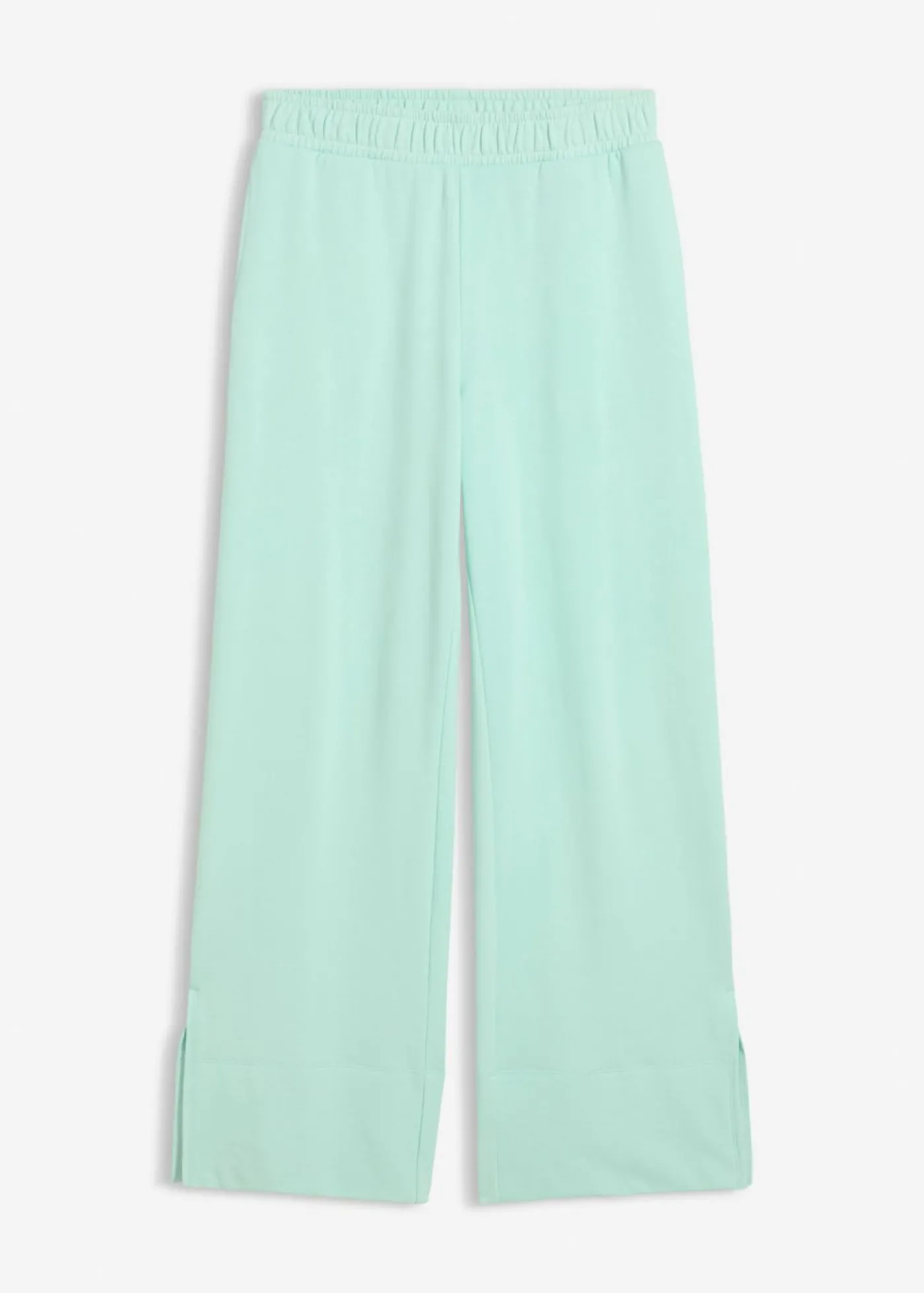 bonprix bonprix Pantalón de chándal de mezcla de algodón Menta claro Discount