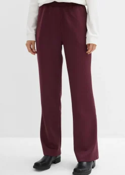 bonprix bonprix Pantalón de chándal de neopreno rojo burdeos Discount