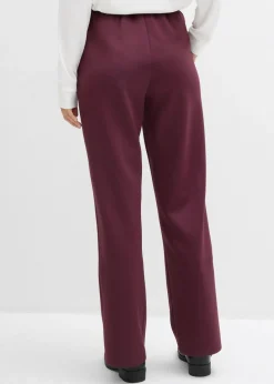 bonprix bonprix Pantalón de chándal de neopreno rojo burdeos Discount