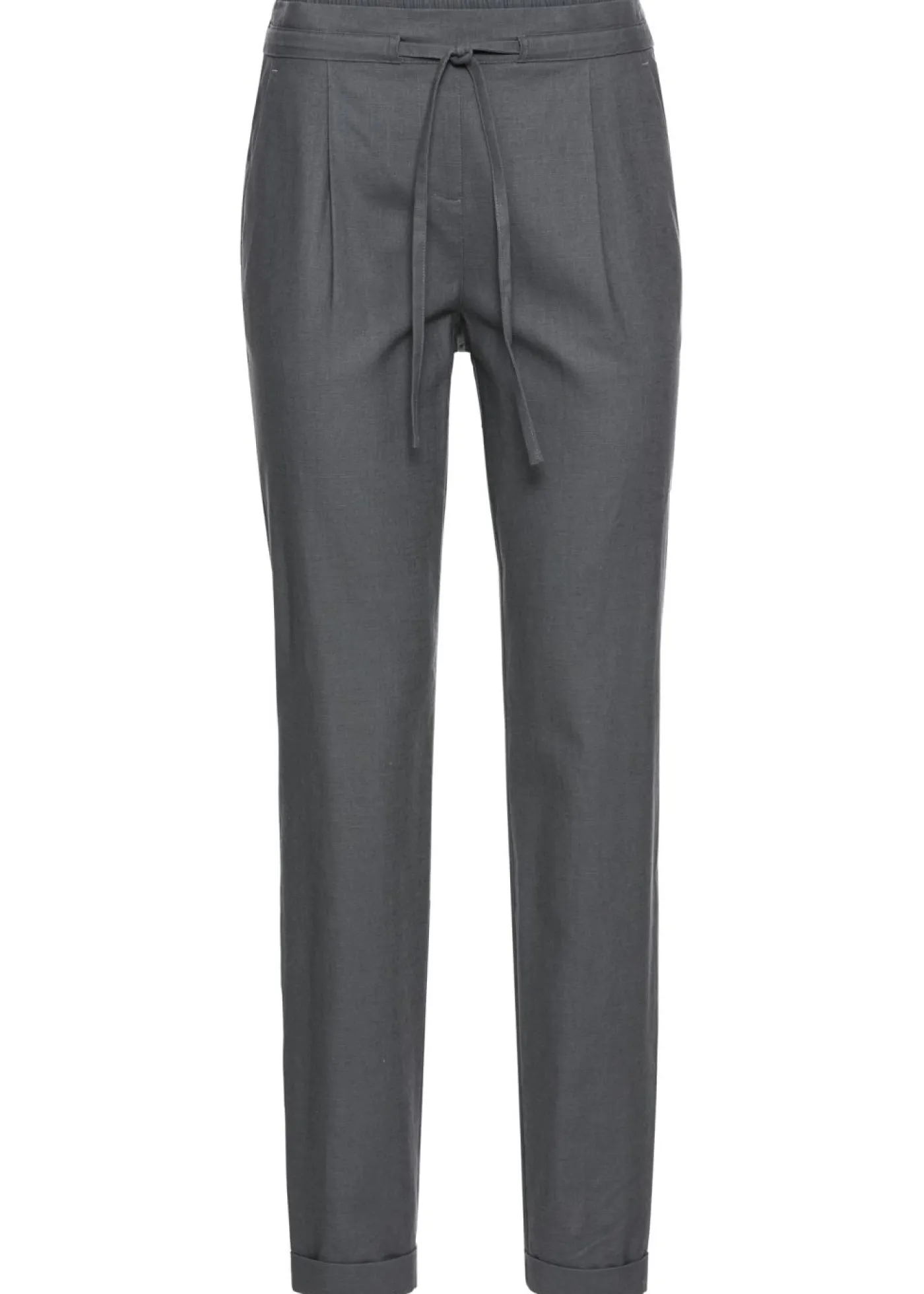 bonprix bonprix Pantalón de lino carbón Sale