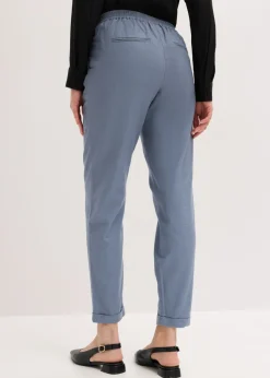 bonprix bonprix Pantalón de lino Azul ahumado New