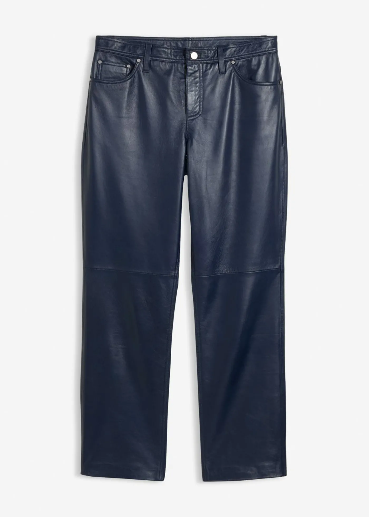 bonprix bonprix Pantalón de napa de borrego Azul marino Clearance