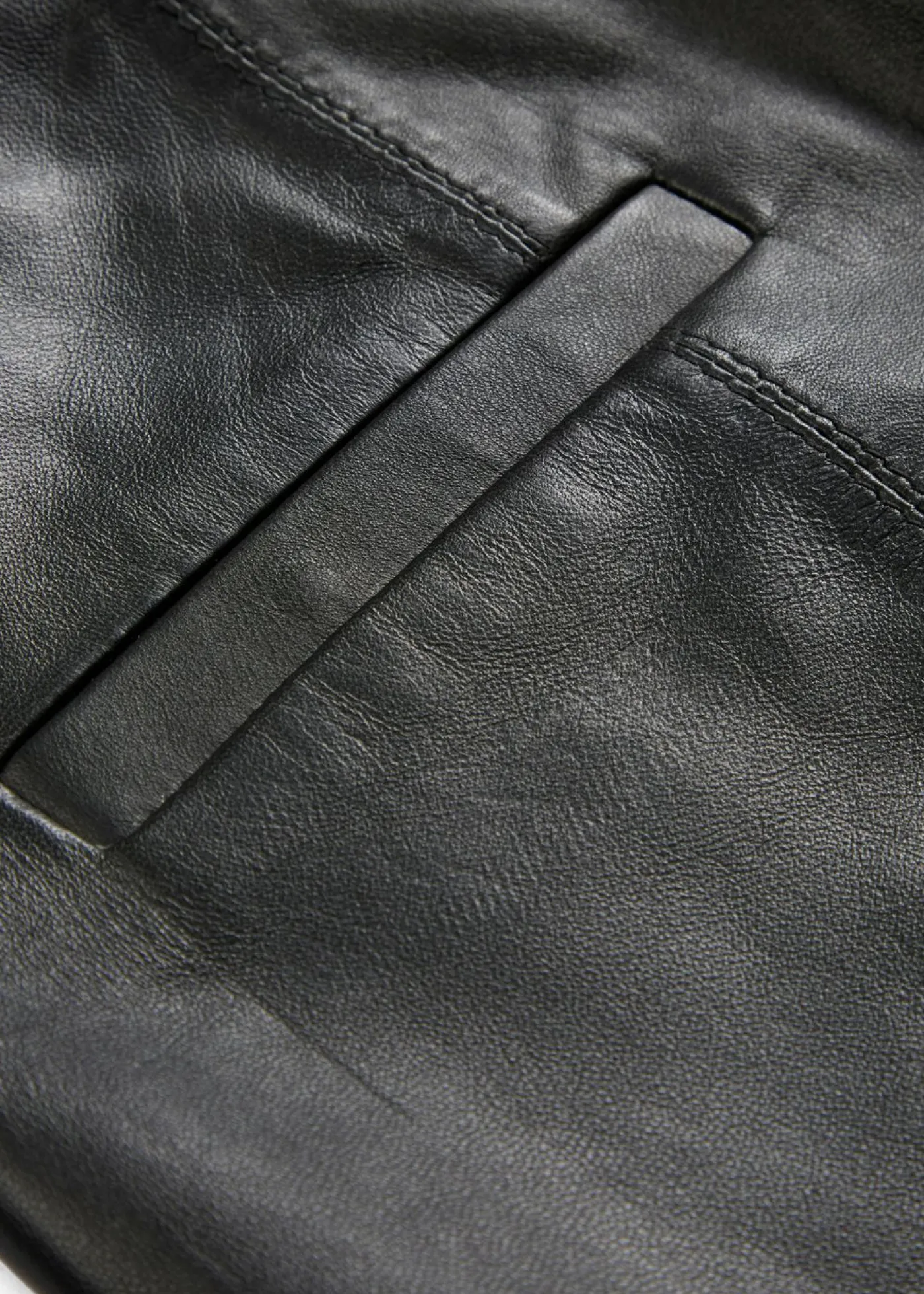 bonprix bonprix Pantalón de napa de cordero Negro New