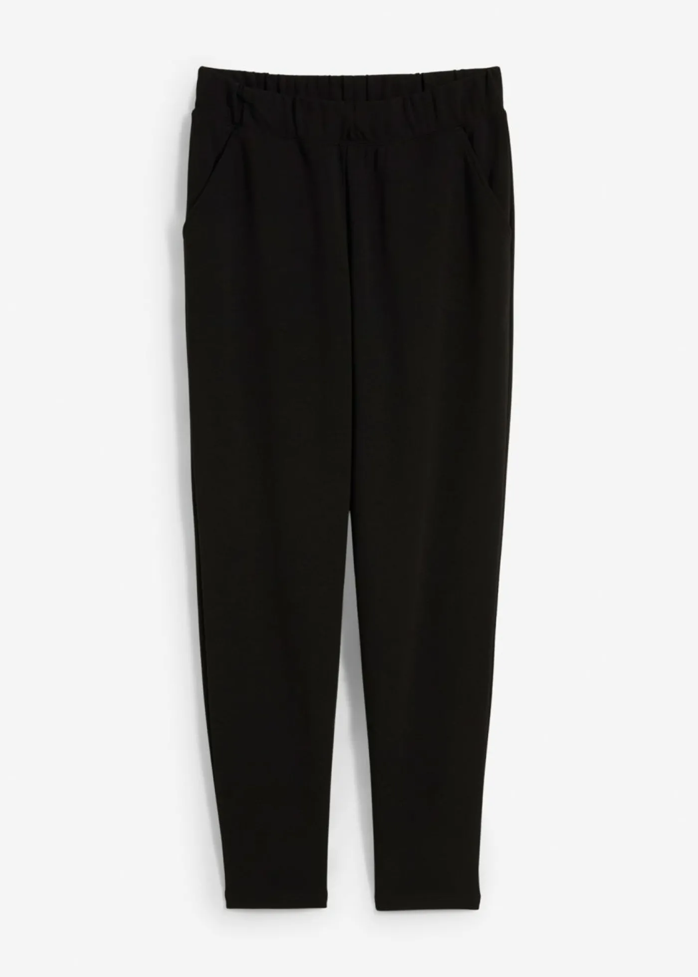 bonprix bonprix Pantalón de neopreno con cintura cómoda Negro