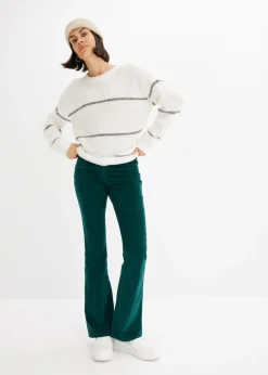 bonprix bonprix Pantalón de pana Verde intenso Outlet