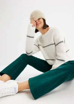 bonprix bonprix Pantalón de pana Verde intenso Outlet