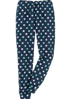 bonprix bonprix Pantalón de pijama Azul marino de lunares Clearance