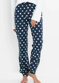 bonprix bonprix Pantalón de pijama Azul marino de lunares Clearance