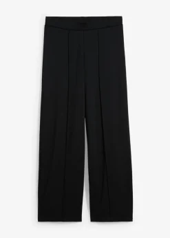 bonprix bonprix Pantalón de punto Negro Clearance