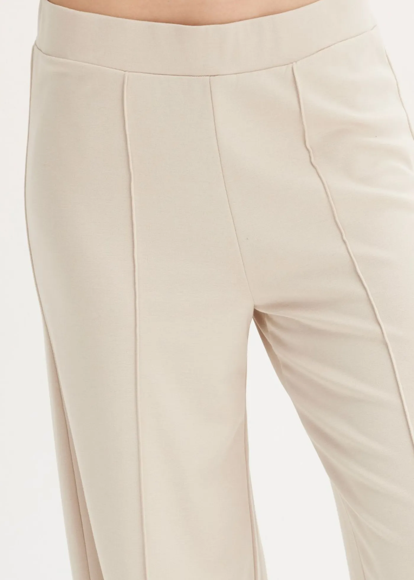 bonprix bonprix Pantalón de punto masilla Outlet