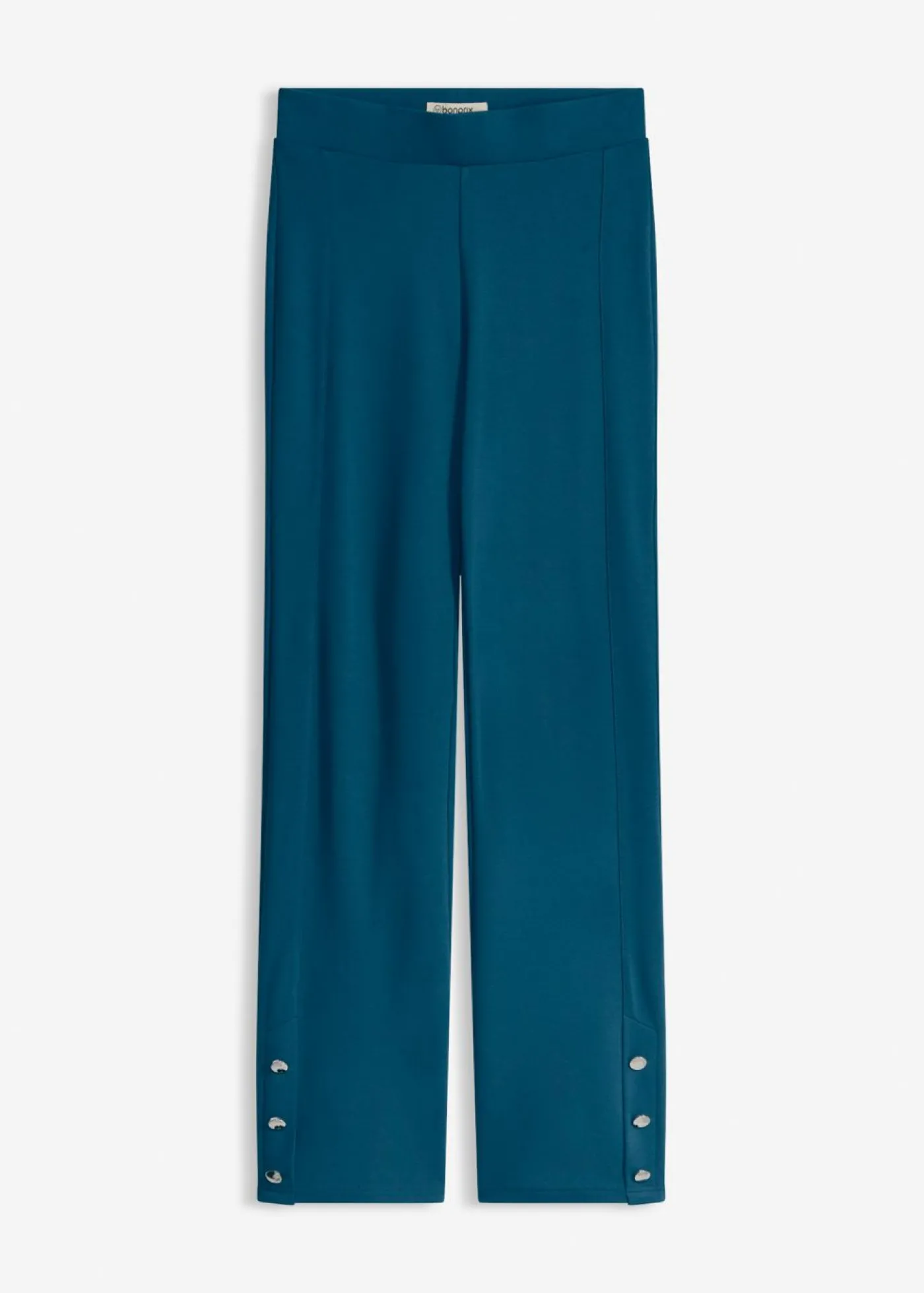 bonprix bonprix Pantalón de Punto di Roma Petróleo azul Outlet