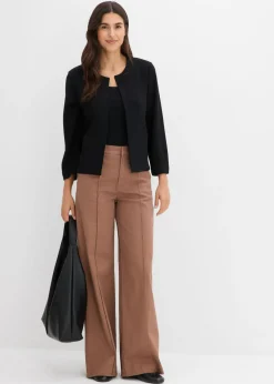 bonprix bonprix Pantalón de sarga Marrón castaño
