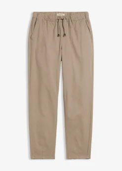 bonprix bonprix Pantalón de sarga Marrón grisáceo Sale