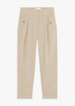 bonprix bonprix Pantalón de sarga tipo paperbag Arena Outlet